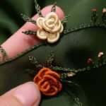 Yeni Güllü İğne Oyası Yapılışı