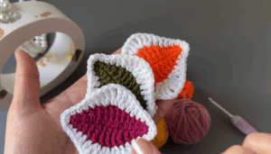 10 Dakikada Yapraklı Motif Nasıl Örülür? 1