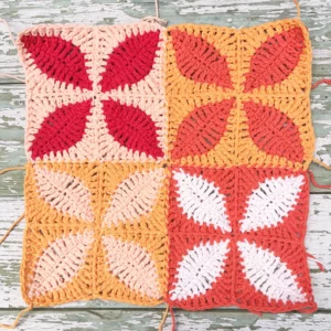 10 Dakikada Yapraklı Motif Nasıl Örülür? 2