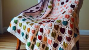 10 Dakikada Yapraklı Motif Nasıl Örülür?