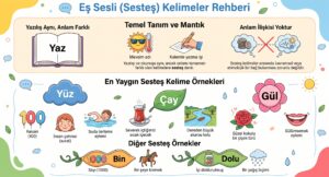 Eş Sesli Kelimeler Etkinlikleri 5