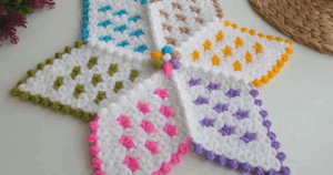 Renkli Yıldız Lif Yapılışı