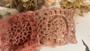 Adım Adım Gül Kare Motif Yapılışı 1