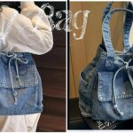 Eski Kot Pantolondan Fermuarsız Çanta Dikimi