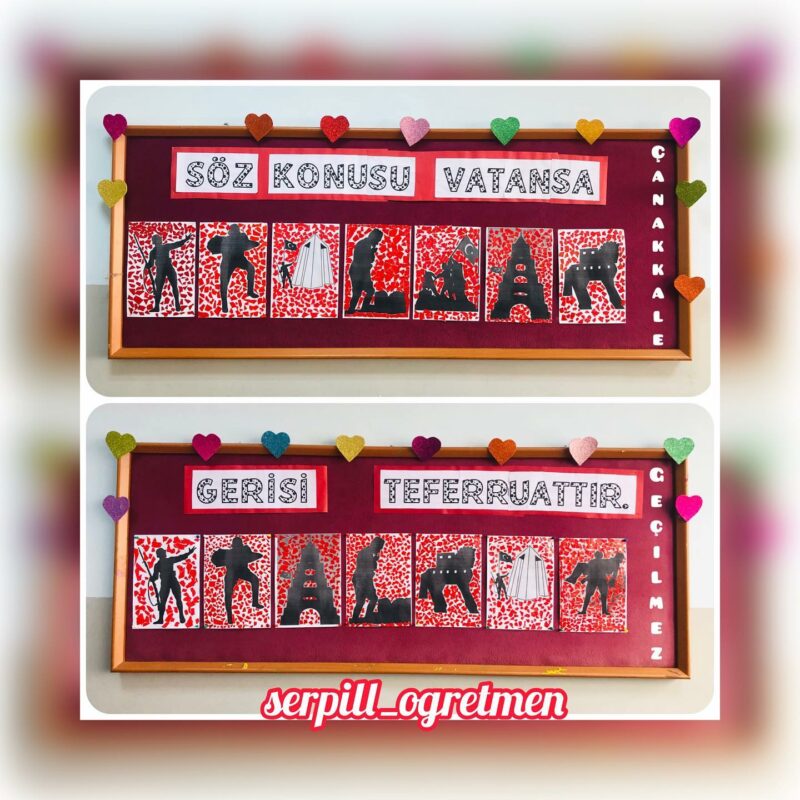 18 Mart Çanakkale Zaferi Pano Örnekleri 14