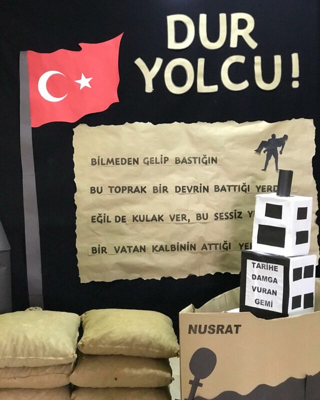 18 Mart Çanakkale Zaferi Pano Örnekleri 15