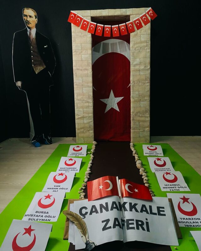 18 Mart Çanakkale Zaferi Pano Örnekleri 22