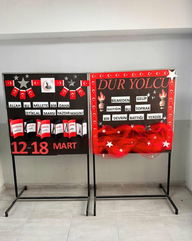 18 Mart Çanakkale Zaferi Pano Örnekleri 26