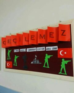 18 Mart Çanakkale Zaferi Pano Örnekleri - Resim 33