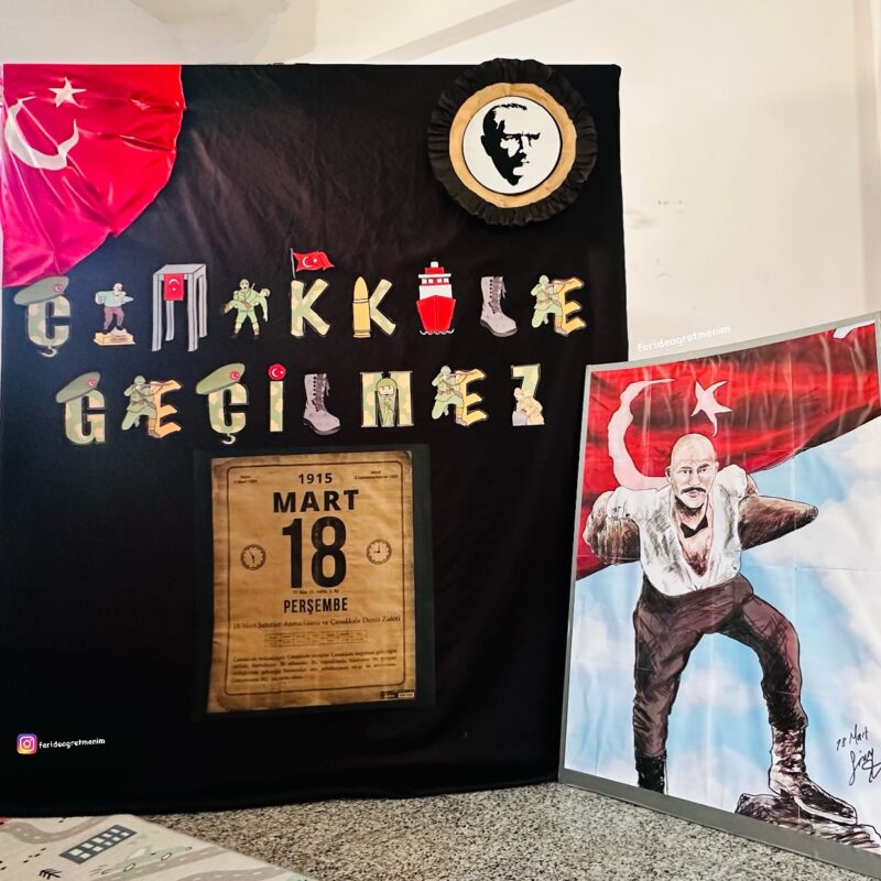 18 Mart Çanakkale Zaferi Pano Örnekleri 29