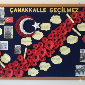 18 Mart Çanakkale Zaferi Pano Örnekleri 36