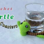 Amigurumi Kaplumbağa Bardak Altlığı Yapımı