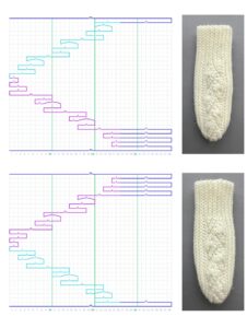 Baklava Desenli Bebek Patiği Yapılışı 1