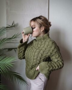 Bayan Örgü Kazak Modelleri Anlatımlı - Resim 32