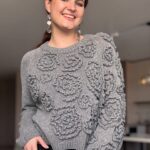 Örgü Üzerine Çiçek İşleme Nasıl Yapılır? 2