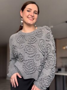 Örgü Üzerine Çiçek İşleme Nasıl Yapılır? 2