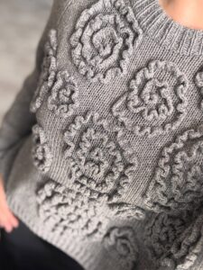 Örgü Üzerine Çiçek İşleme Nasıl Yapılır? 3