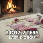 2 Ters 2 Düz Lastik Yapımı