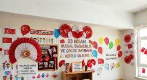 23 Nisan Okul Süsleme 1