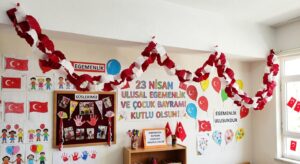 23 Nisan Okul Süsleme