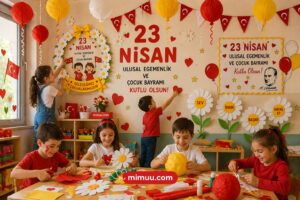 23 Nisan Okul Süsleme 8