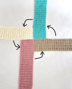 4 Parçadan Kolay Tığ İşi Çanta 11