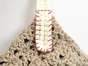 4 Parçadan Kolay Tığ İşi Çanta 1