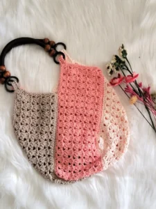 4 Parçadan Kolay Tığ İşi Çanta 4