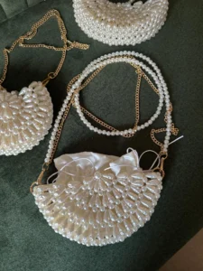 Manolya İnci Çanta Yapımı 7