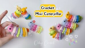 Mini Tırtıl Anahtarlık Yapılışı