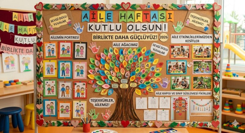 Aile Haftası Okul Öncesi Etkinlikleri 11