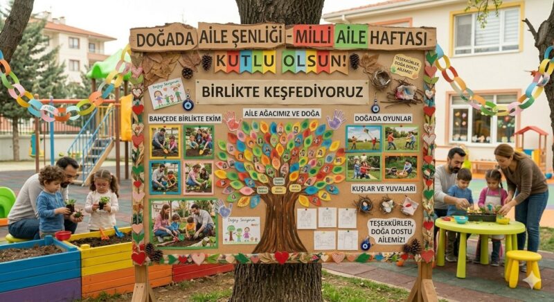 Aile Haftası Okul Öncesi Etkinlikleri 16