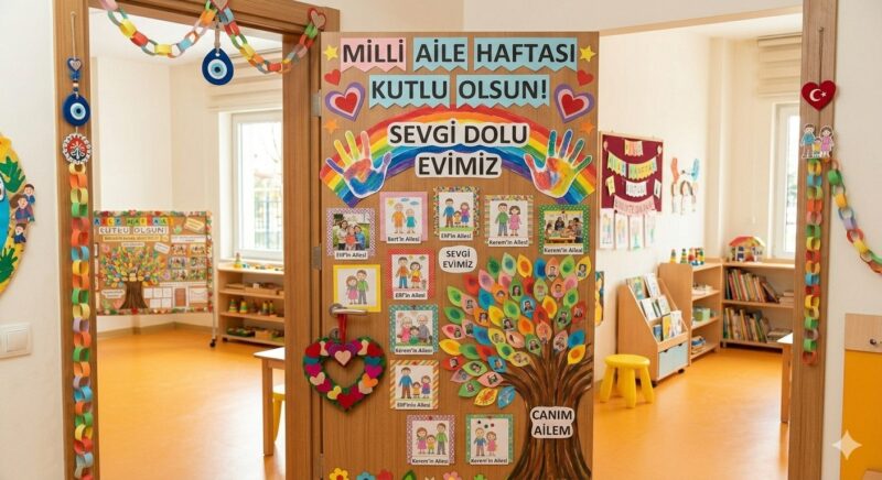Aile Haftası Okul Öncesi Etkinlikleri 18
