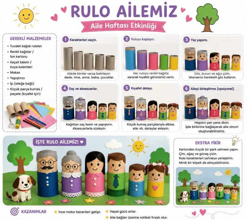 Aile Haftası Okul Öncesi Etkinlikleri 24