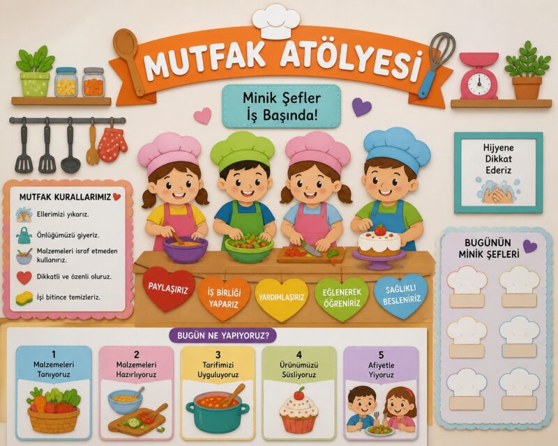 Aile Haftası Okul Öncesi Etkinlikleri 3