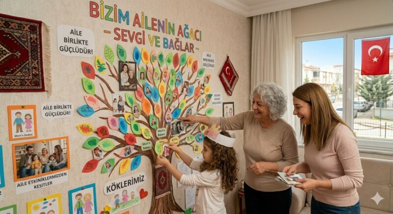 Aile Haftası Okul Öncesi Etkinlikleri 6