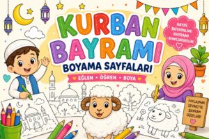 Kurban Bayramı Boyama Sayfaları 10