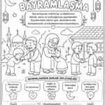 Kurban Bayramı Boyama Sayfaları 4