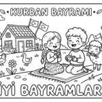 Kurban Bayramı Boyama Sayfaları 5
