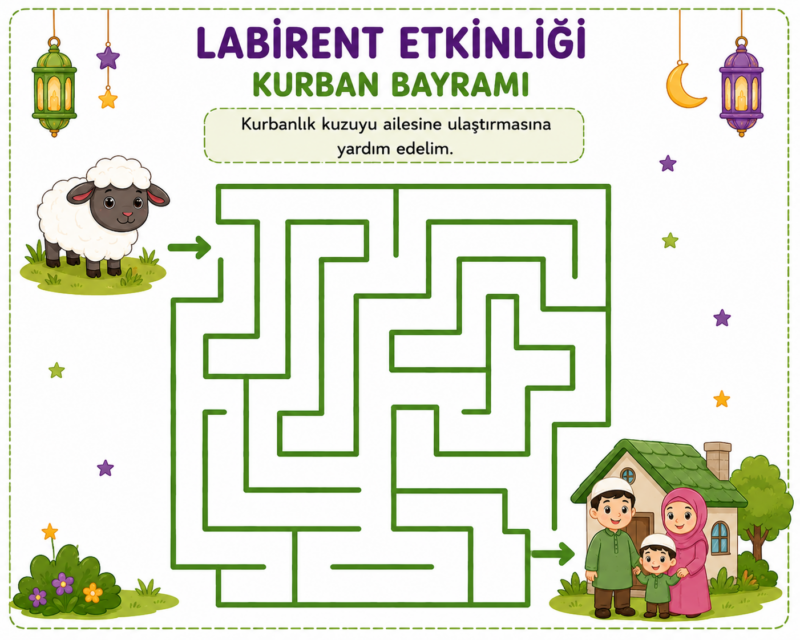 Kurban Bayramı Okul Öncesi Etkinlikleri 27