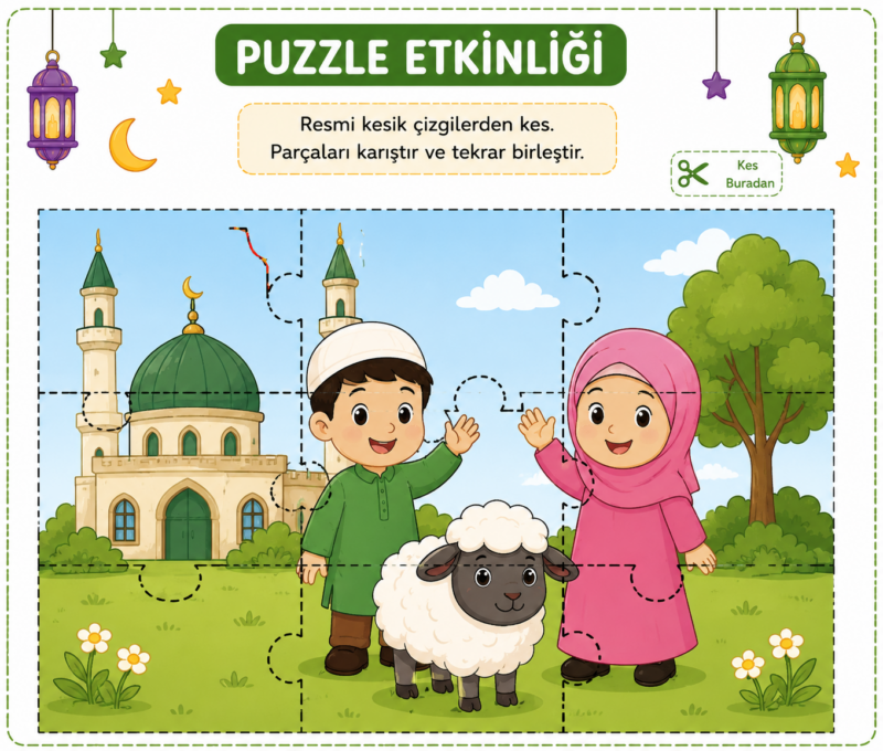 Kurban Bayramı Okul Öncesi Etkinlikleri 28