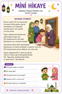 Okul Öncesi Kurban Bayramı Etkinlikleri: 55 Ücretsiz Eğlenceli Çalışma Sayfası - Okul Öncesi Kurban Bayramı Etkinlikleri: 30 Ücretsiz Eğlenceli Çalışma Sayfası 12