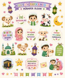 Okul Öncesi Kurban Bayramı Etkinlikleri: 55 Ücretsiz Eğlenceli Çalışma Sayfası - Okul Öncesi Kurban Bayramı Etkinlikleri: 30 Ücretsiz Eğlenceli Çalışma Sayfası 20