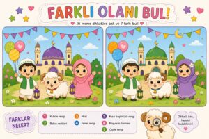 Okul Öncesi Kurban Bayramı Etkinlikleri: 30 Ücretsiz Eğlenceli Çalışma Sayfası 23