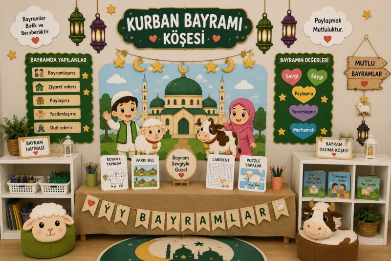 Okul Öncesi Kurban Bayramı Etkinlikleri: 30 Ücretsiz Eğlenceli Çalışma Sayfası 31
