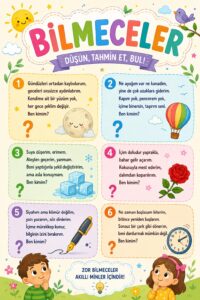 Çocuklar İçin Bilmeceler 10