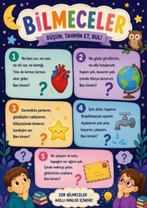 Çocuklar İçin Bilmeceler 13
