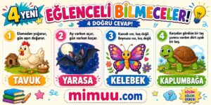 Çocuklar İçin Bilmeceler 3