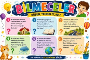 Çocuklar İçin Bilmeceler 8