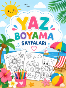 Yaz Mevsimi Boyama Sayfaları 23